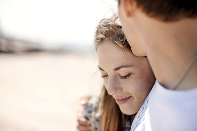 Couple at beach