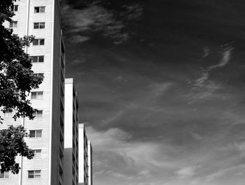 Low angle view of building against sky