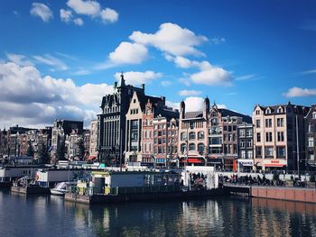 Buildings at waterfront