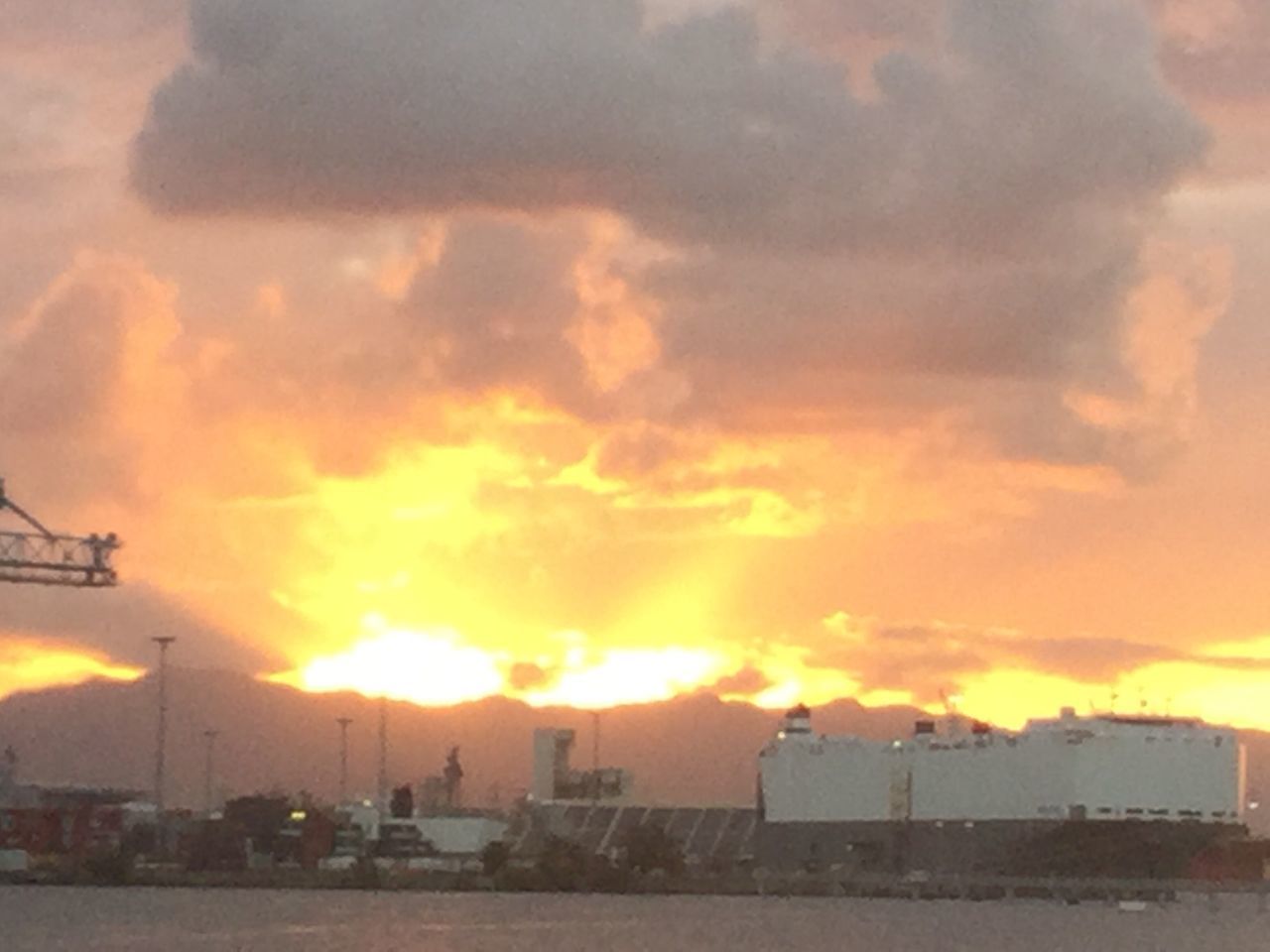 sunset, sky, building exterior, cloud - sky, built structure, architecture, city, outdoors, no people, nature, beauty in nature, day