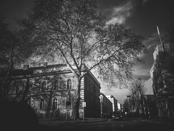 Low angle view of historical building