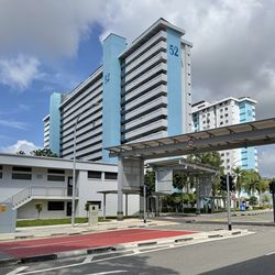 Buildings in city against sky