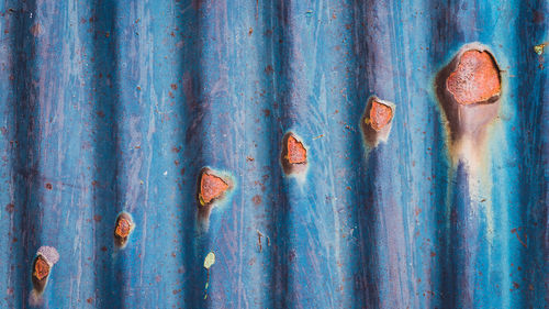 Full frame shot of weathered wall