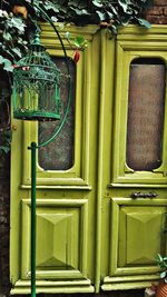 Close-up of clothes hanging outdoors