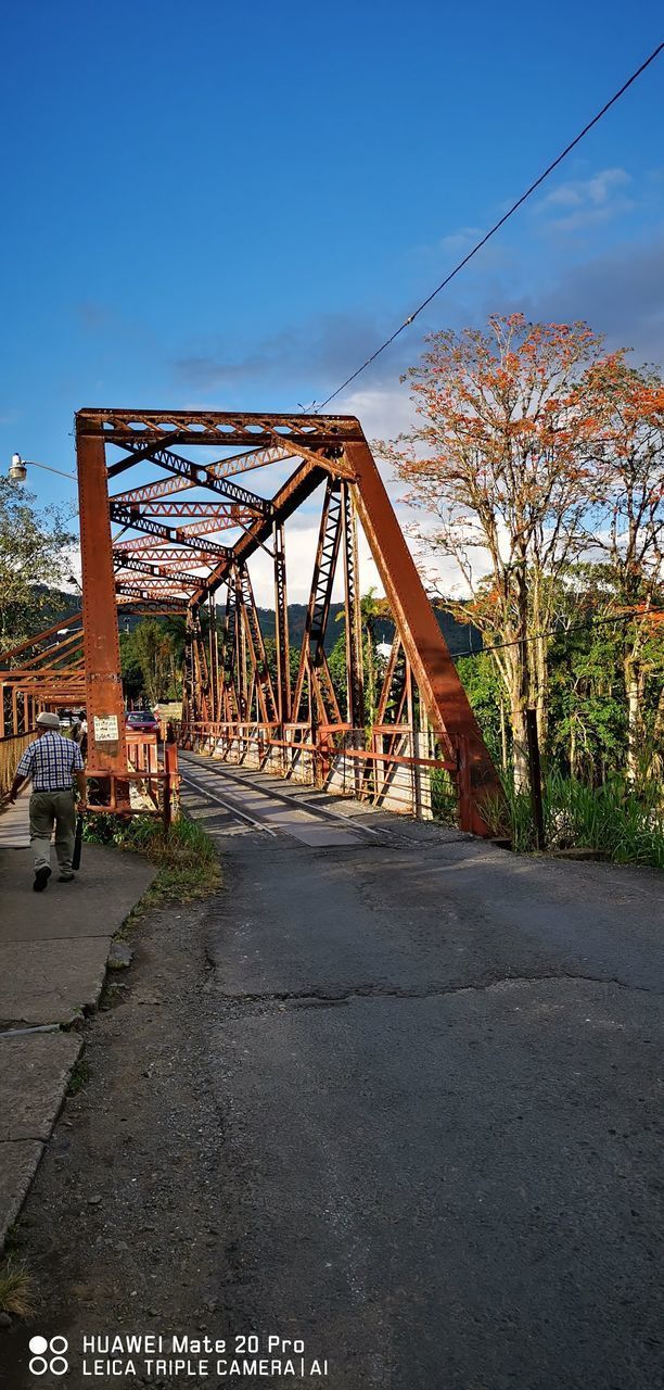 VIEW OF BRIDGE AGAINST SKY