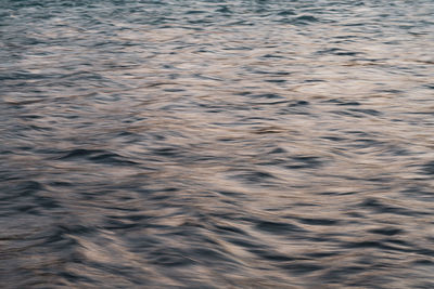 Full frame shot of rippled water