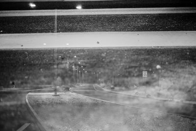 Wet floor in rainy season
