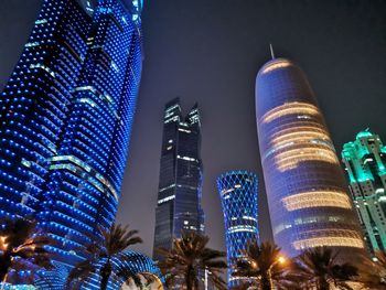 The night in doha city