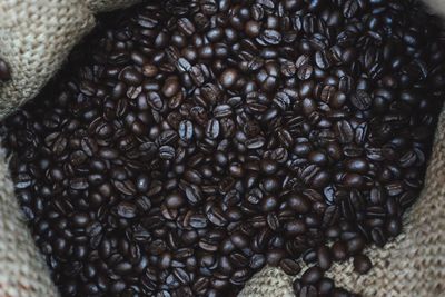 Close-up of coffee beans