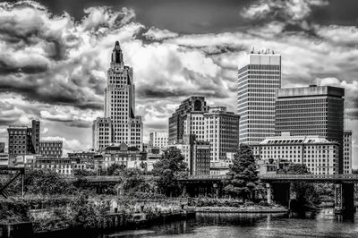 Buildings in city of providence.