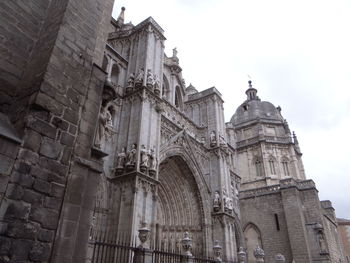 Low angle view of church against sky