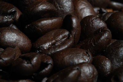 Detail shot of coffee beans