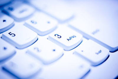 Close-up of computer keyboard