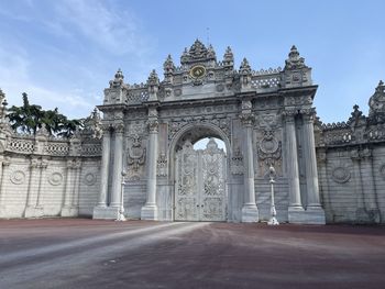 View of historical building