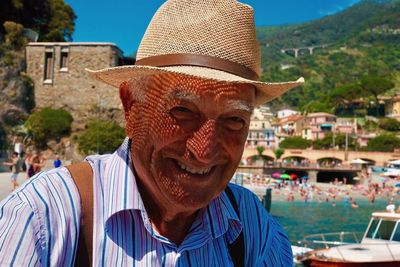 Portrait of a smiling man