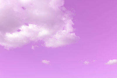 Low angle view of cloudy sky