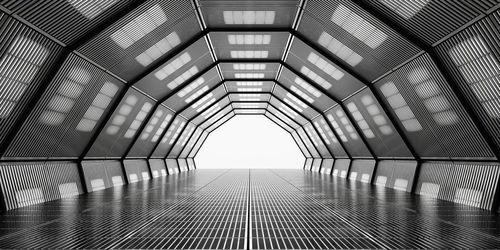 Low angle view of ceiling