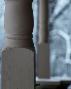 Close-up of wood against blurred background