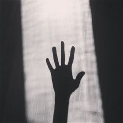 Close-up of human hand