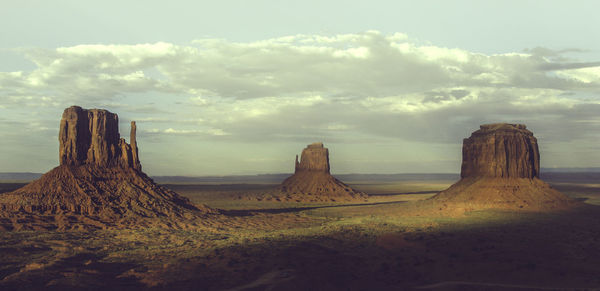 Panoramic view of landscape against sky