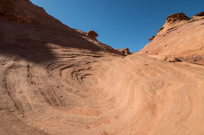 Leprechaun canyon rock formations in utah.