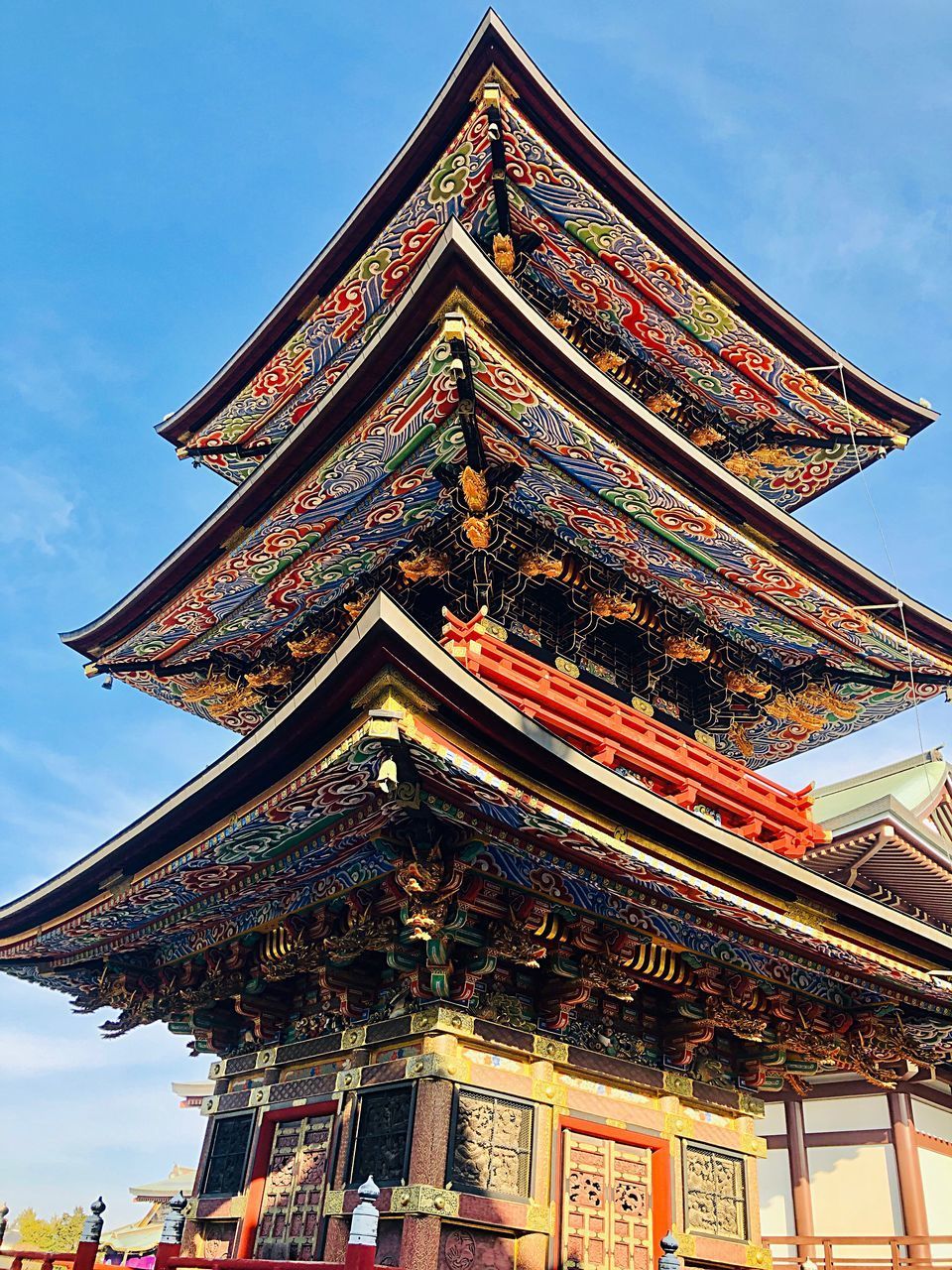 LOW ANGLE VIEW OF TEMPLE AGAINST SKY