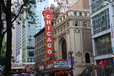 Buildings in city