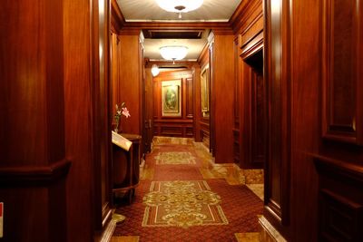 Corridor of building