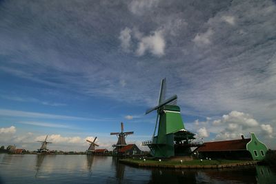 Wind turbines in water