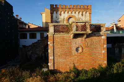 Old building against sky