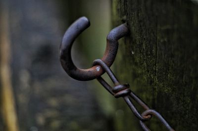 Close-up of rusty metal