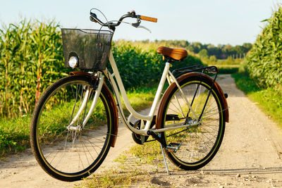 Bicycle on street