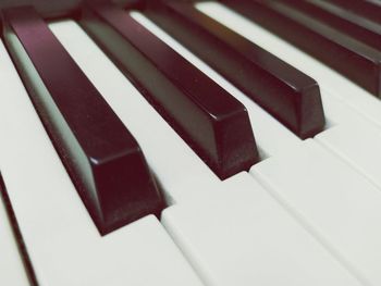 Full frame shot of piano