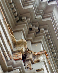Low angle view of angel statue