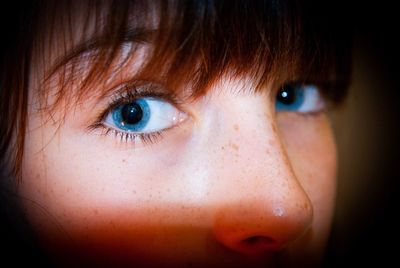 Close-up portrait of girl