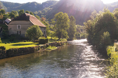 Mouthier-haute-pierre is a french commune.. the loue river crosses the village