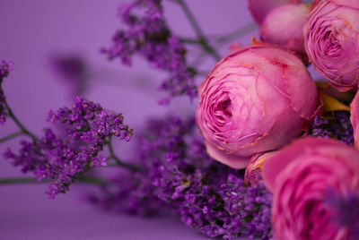 Close-up of pink flower bouquet