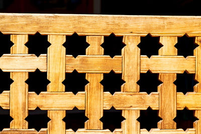 Full frame shot of wooden fence