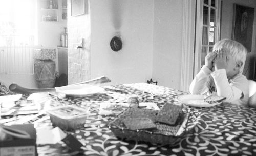 Close-up of woman in bikini