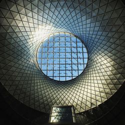 Low angle view of ceiling