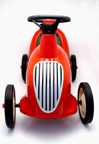Front of toy car