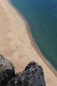 Aerial view of beach