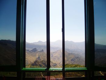 Scenic view of mountains