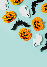 High angle view of a cat