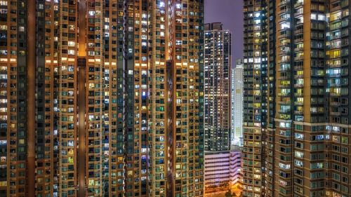 Full frame shot of modern building