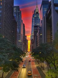 Sunset e42 new york city tudor place