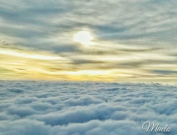 Scenic view of dramatic sky