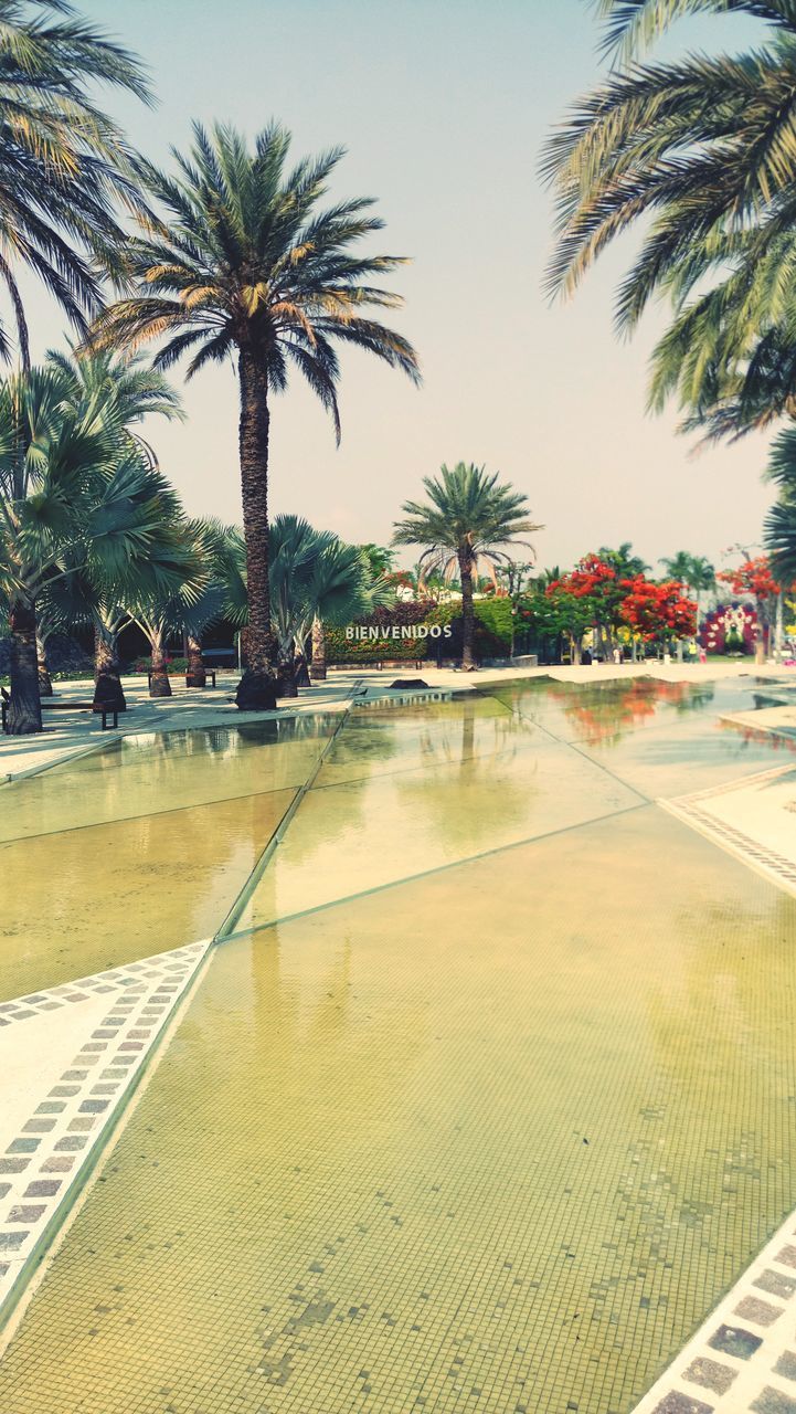 SCENIC VIEW OF SWIMMING POOL AGAINST SKY