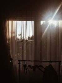 Sunlight through window