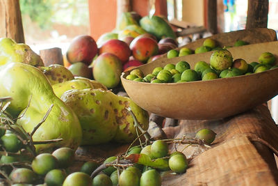 Close-up of fruits